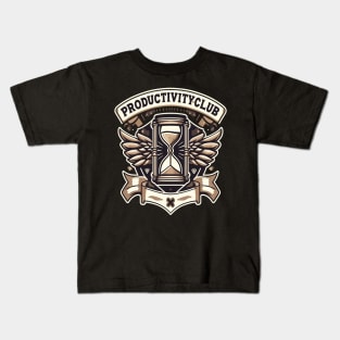 Productivity club wings Kids T-Shirt